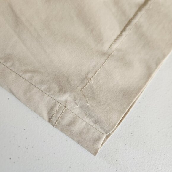 Prana Beige Mid Rise Cropped Hiking Pants Wide Leg Capri Summer Gorpcore - Picture 10 of 11